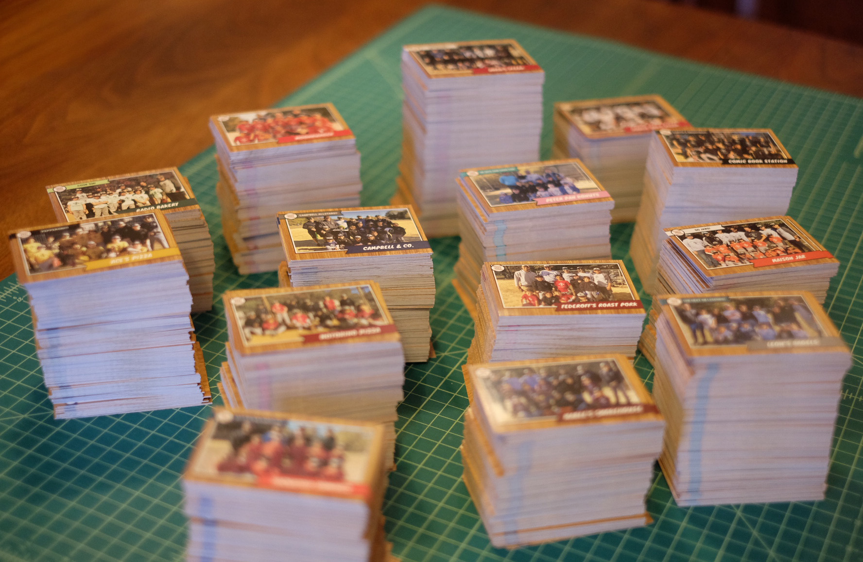 How to Make Baseball Cards for Your Entire League - for Cheap