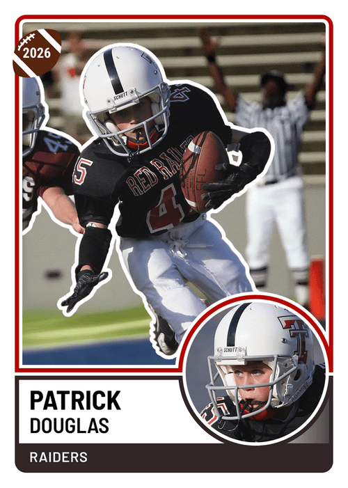 Classic 3 Football Card Design